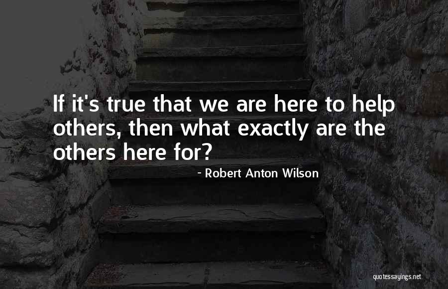 Anton Wilson Quotes By Robert Anton Wilson