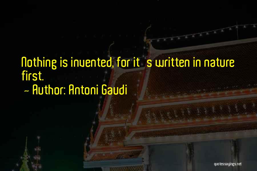 Antoni Gaudi Quotes 215743