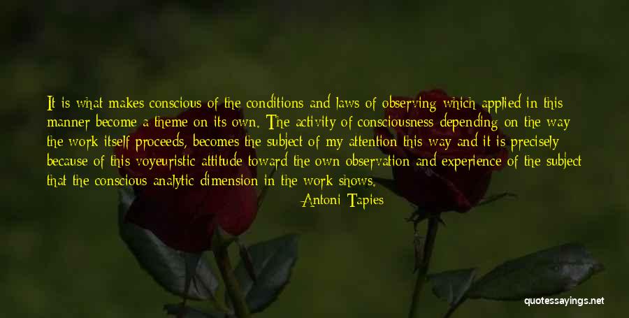 Antoni Tapies Quotes 713548 Antoni Tapies Quotes 713548