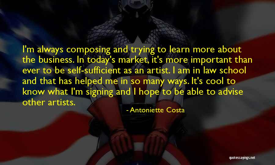 Antoniette Costa Quotes 926507