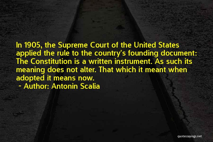 Antonin Scalia Quotes 539497