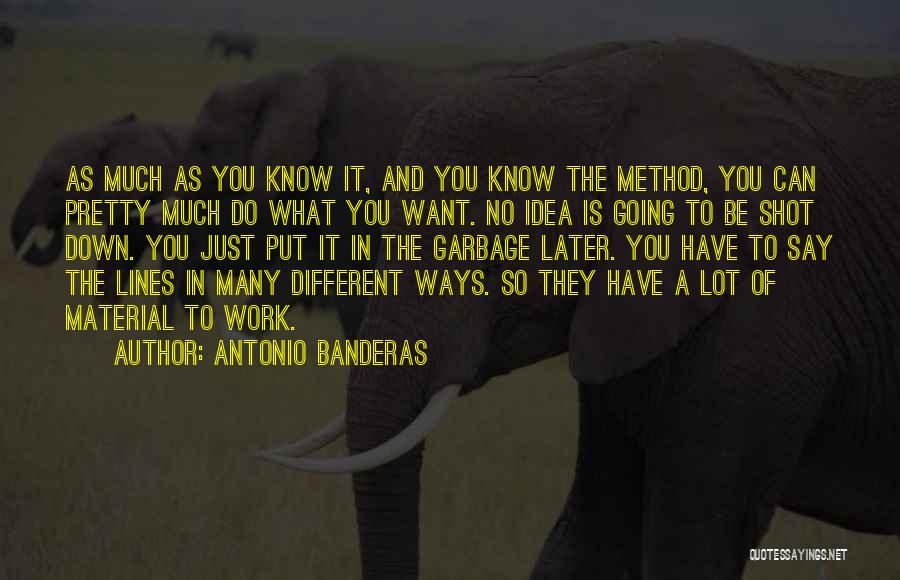 Antonio Banderas Quotes 1567014