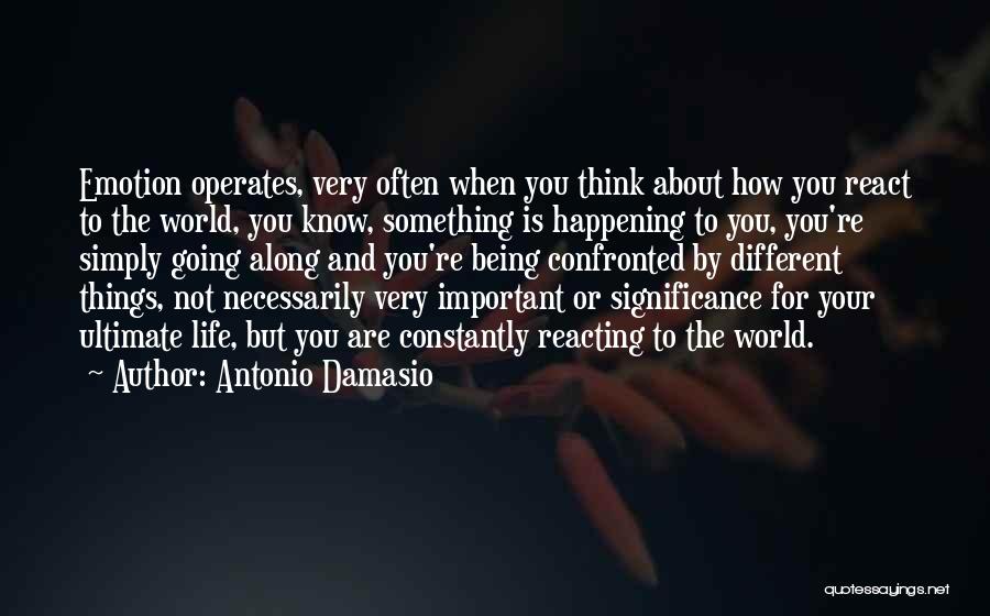 Antonio Damasio Quotes 1033914