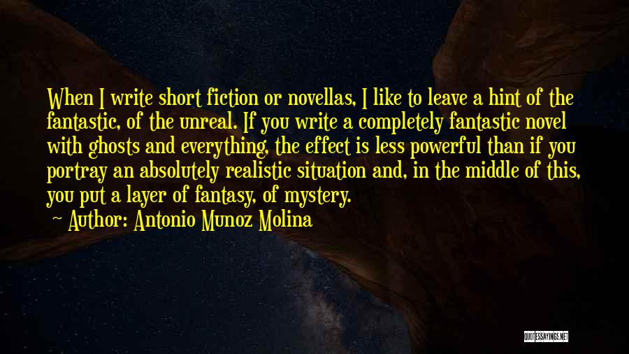 Antonio Munoz Molina Quotes 511435