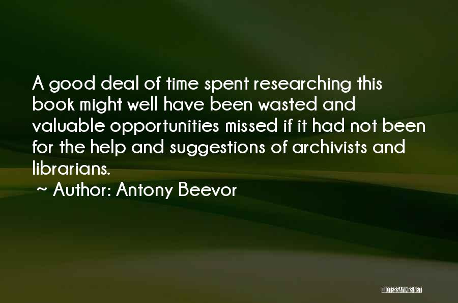 Antony Beevor Quotes 291104