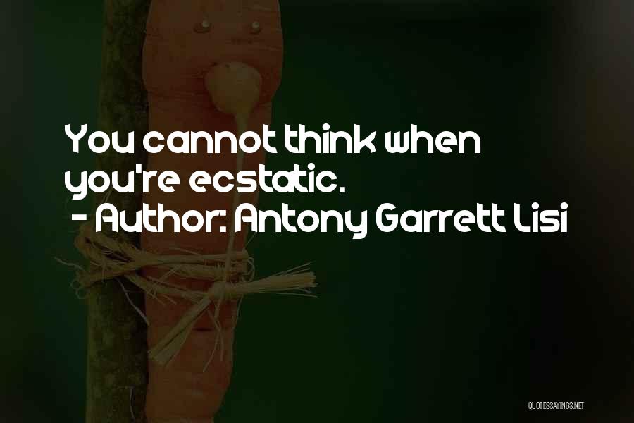 Antony Garrett Lisi Quotes 346600