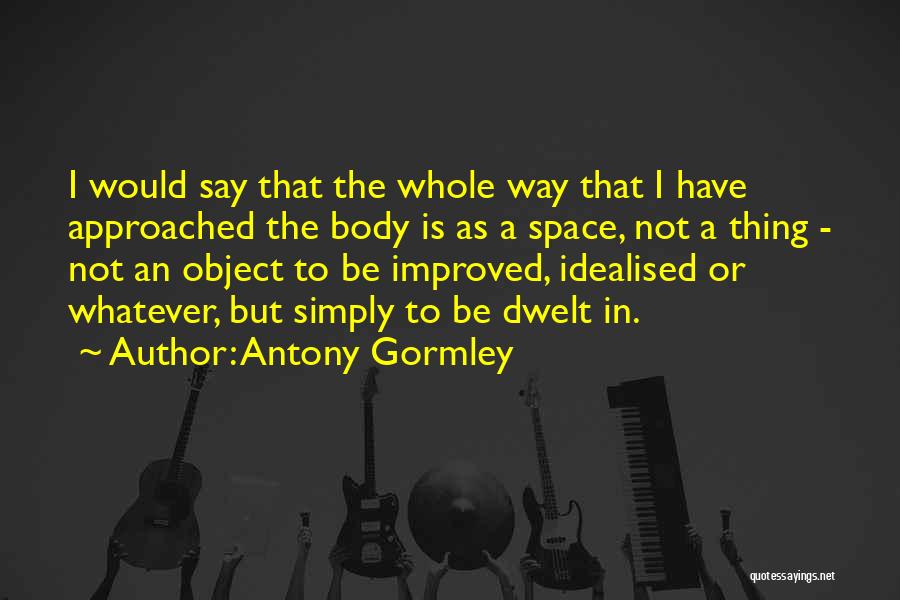 Antony Gormley Quotes 416996