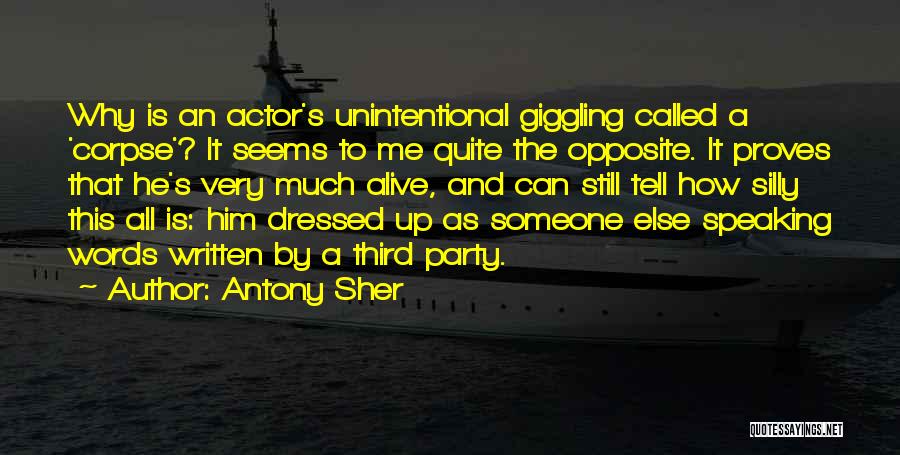 Antony Sher Quotes 1668910
