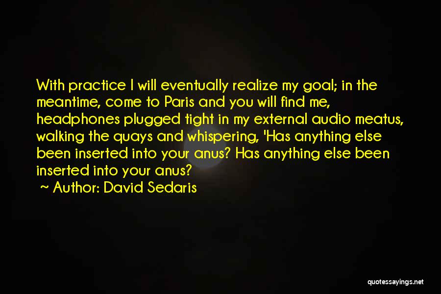 Anus Quotes By David Sedaris