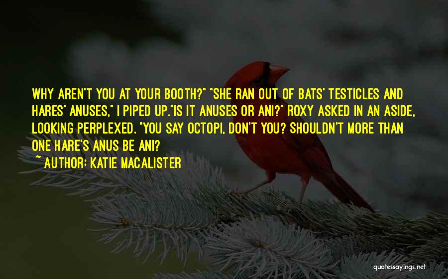 Anus Quotes By Katie MacAlister