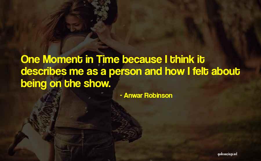 Anwar Robinson Quotes 766358 Anwar Robinson Quotes 766358