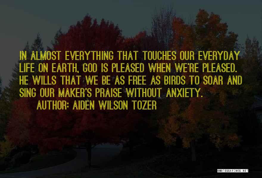Anxiety And God Quotes By Aiden Wilson Tozer