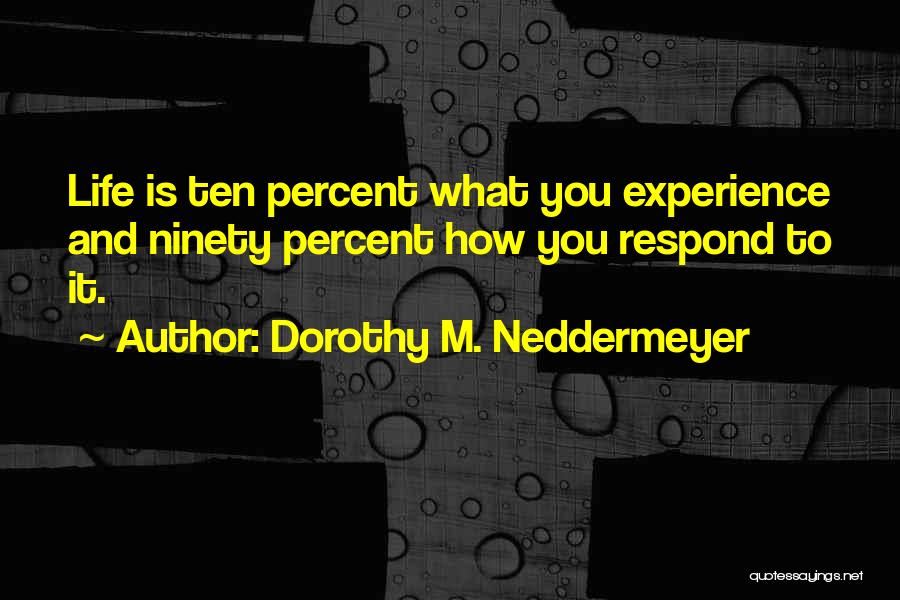 Anxiety And Panic Quotes By Dorothy M. Neddermeyer