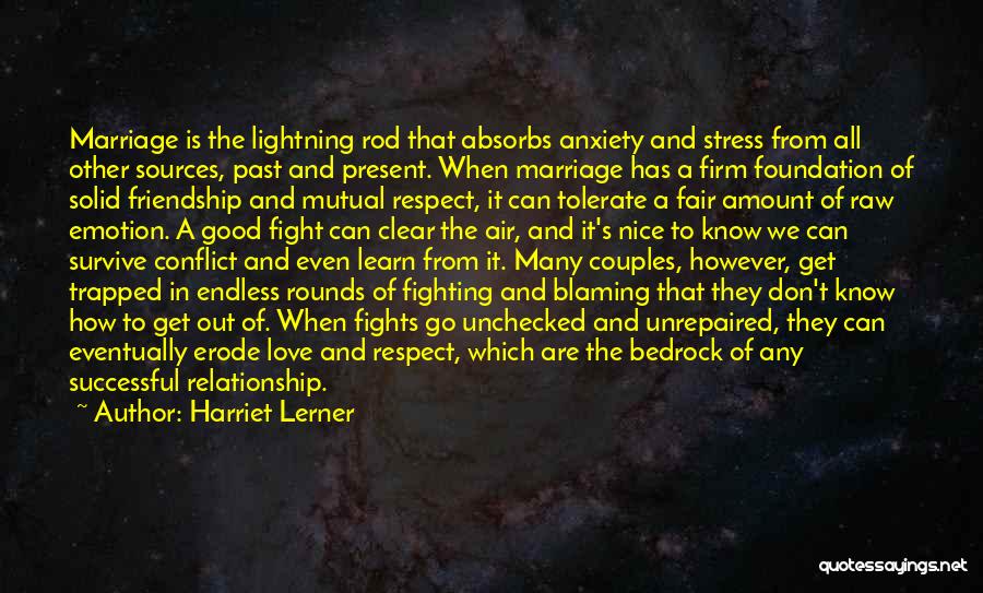 Anxiety And Stress Quotes By Harriet Lerner