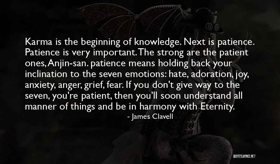 Anxiety Strong Quotes By James Clavell Anxiety Strong Quotes By James Clavell