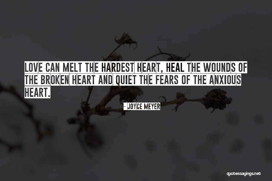 Anxious Heart Quotes By Joyce Meyer Anxious Heart Quotes By Joyce Meyer