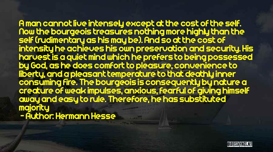 Anxious Mind Quotes By Hermann Hesse