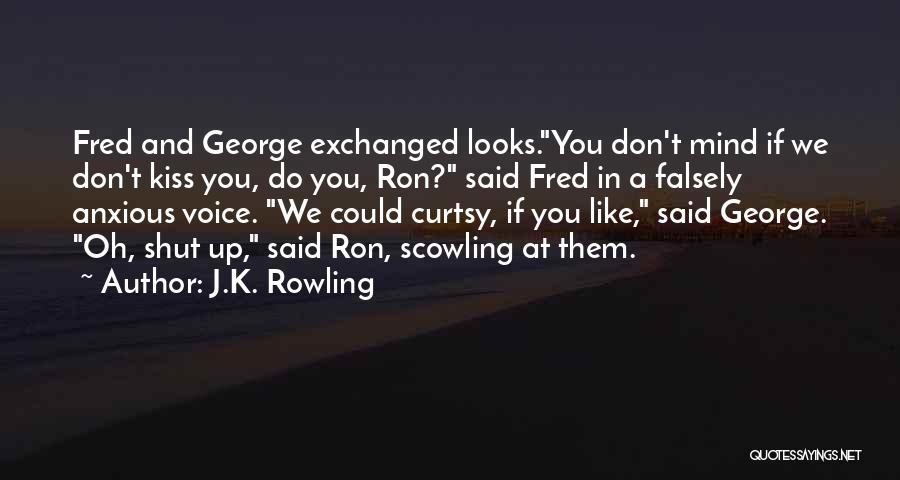 Anxious Mind Quotes By J.K. Rowling