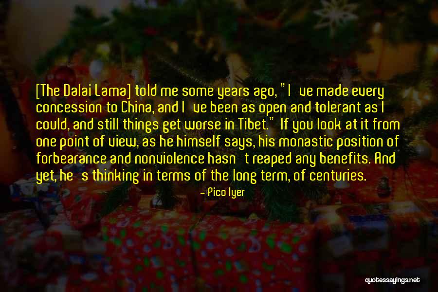 Any Point Quotes By Pico Iyer