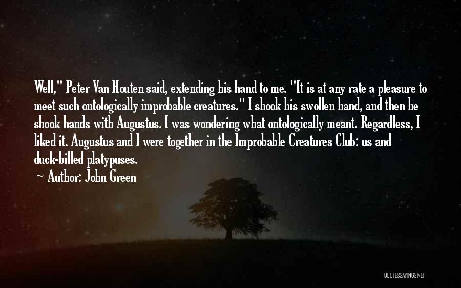 Any Van Quotes By John Green