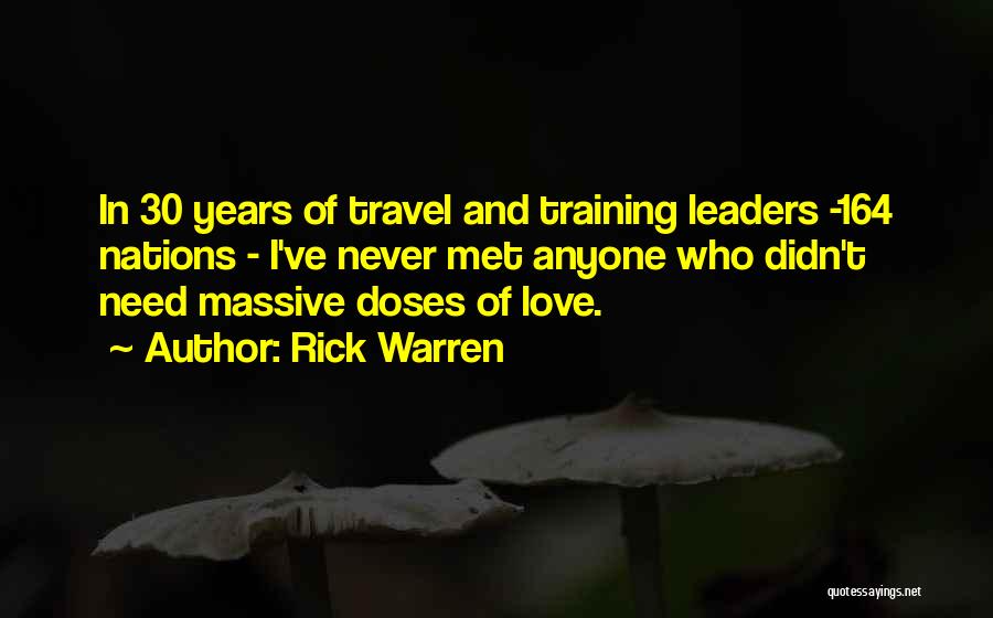Anyone Can Be A Leader Quotes By Rick Warren
