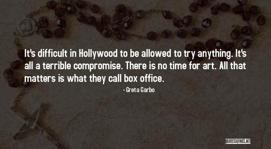 Anything Art Quotes By Greta Garbo