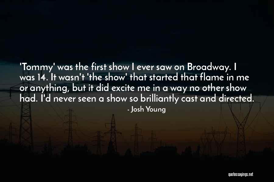 Anything Goes Broadway Quotes By Josh Young