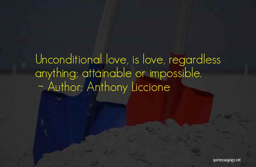 Anything Is Impossible Quotes By Anthony Liccione