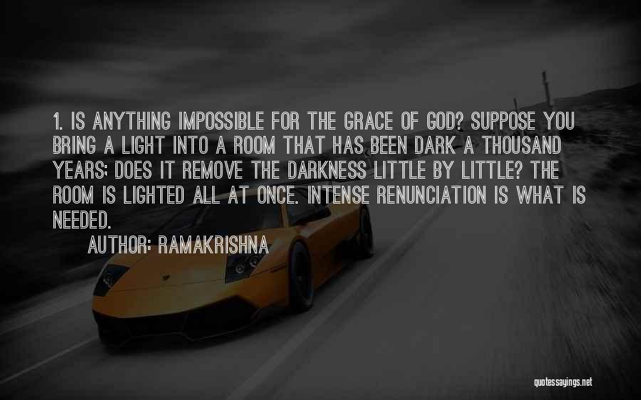 Anything Is Impossible Quotes By Ramakrishna