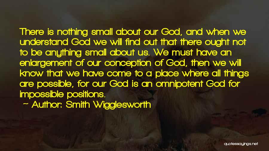 Anything Is Impossible Quotes By Smith Wigglesworth