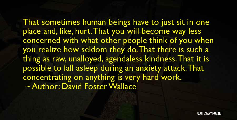 Anything Is Possible Quotes By David Foster Wallace