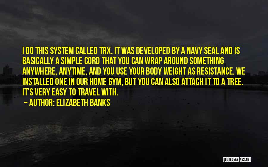 Anytime Anywhere Quotes By Elizabeth Banks