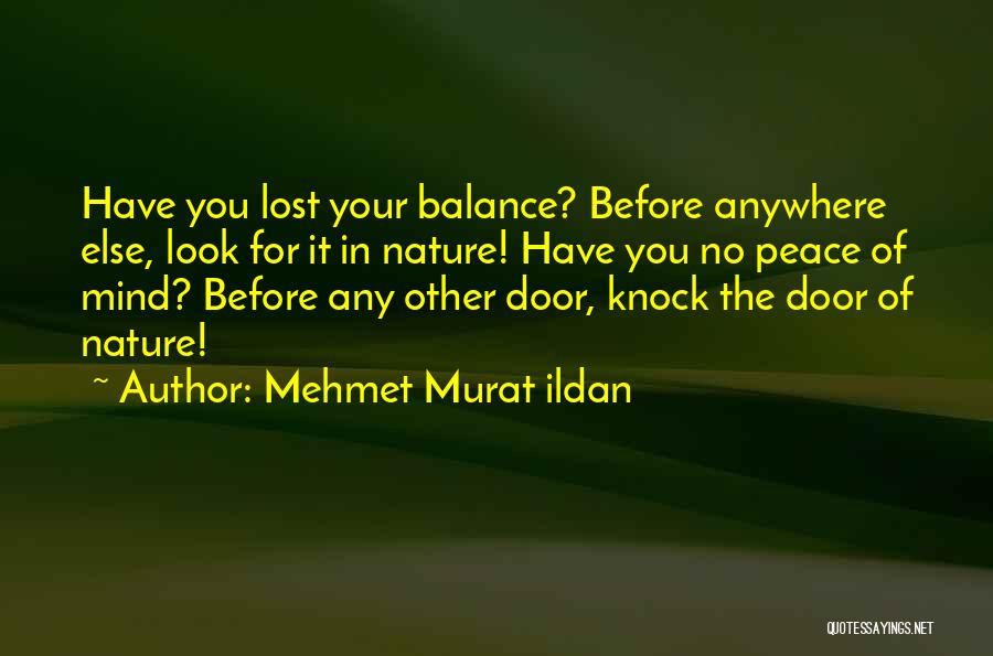 Anywhere Door Quotes By Mehmet Murat Ildan