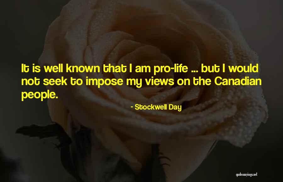 Apaki Quotes By Stockwell Day Apaki Quotes By Stockwell Day