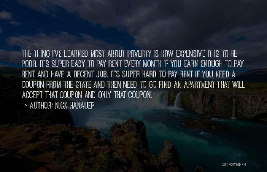 Apartment For Rent Quotes By Nick Hanauer
