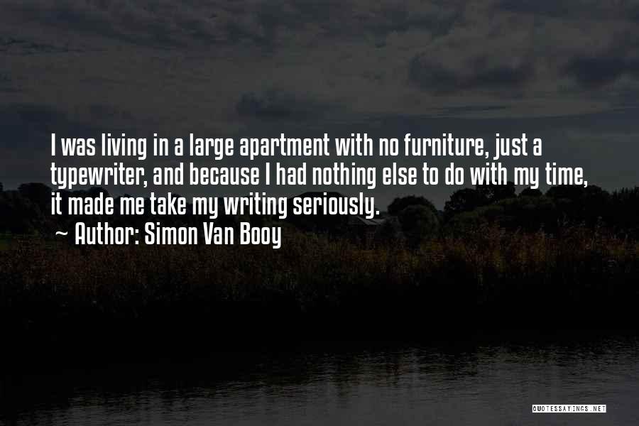 Apartment Living Quotes By Simon Van Booy