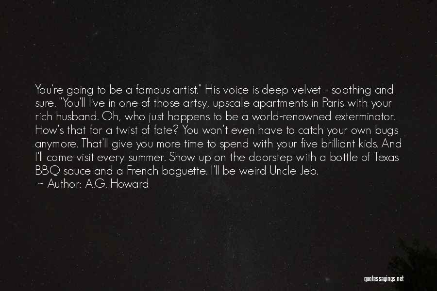 Apartments Quotes By A.G. Howard