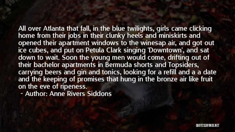 Apartments Quotes By Anne Rivers Siddons