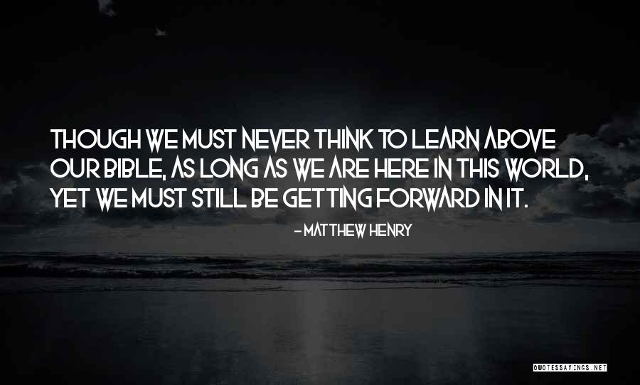 Apatisme Quotes By Matthew Henry Apatisme Quotes By Matthew Henry