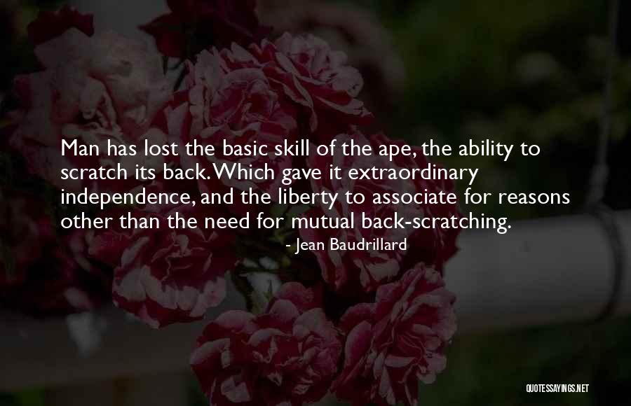 Ape Quotes By Jean Baudrillard Ape Quotes By Jean Baudrillard