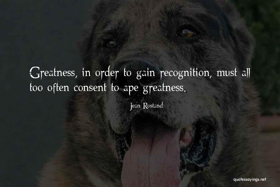 Ape Quotes By Jean Rostand Ape Quotes By Jean Rostand