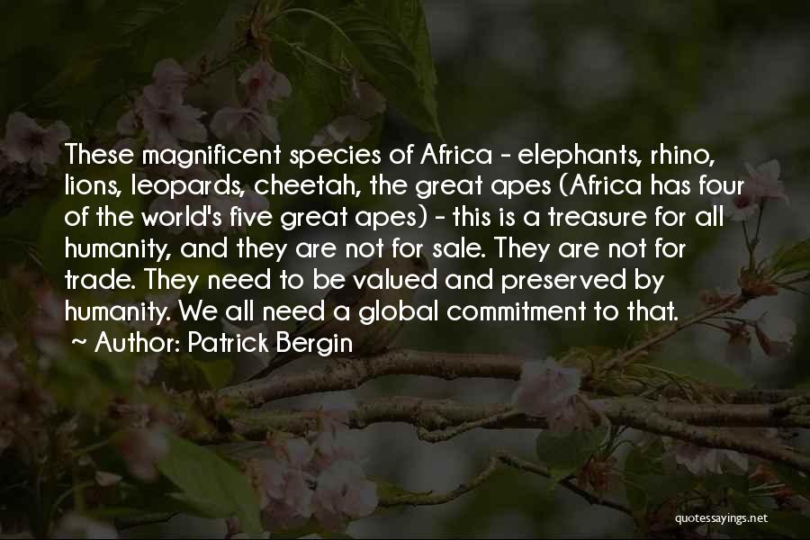 Apes Quotes By Patrick Bergin
