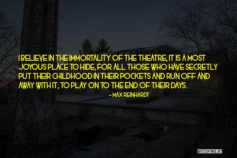 Apes Theory Quotes By Max Reinhardt Apes Theory Quotes By Max Reinhardt