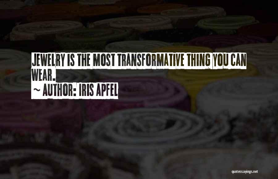 Apfel Quotes By Iris Apfel