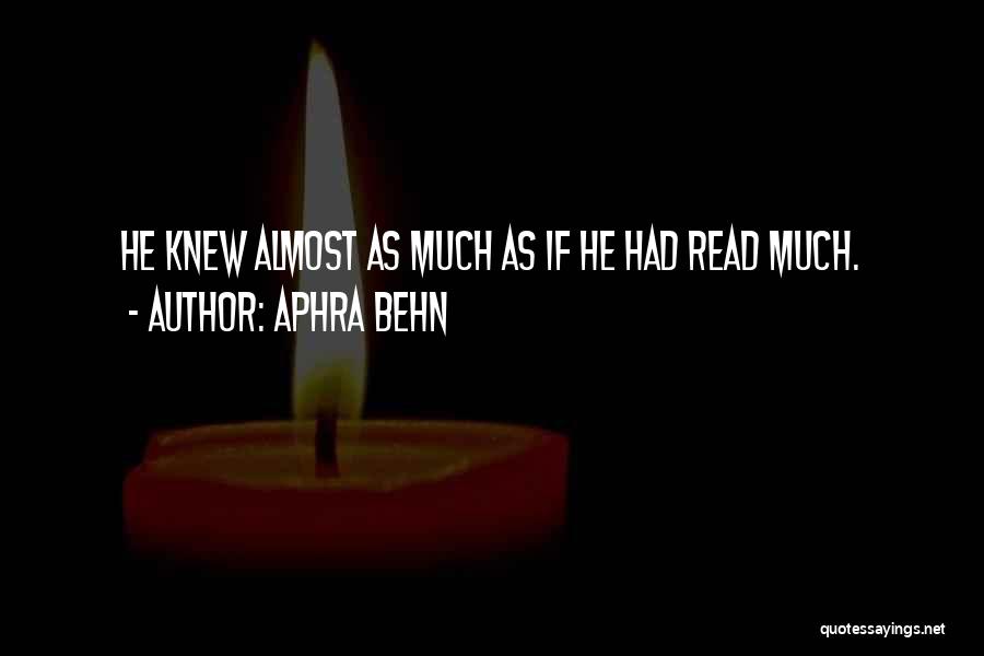 Aphra Behn Quotes 1624705
