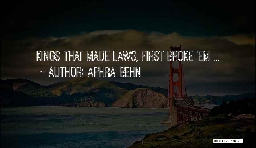 Aphra Behn Quotes 1651219