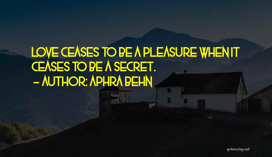 Aphra Behn Quotes 382158