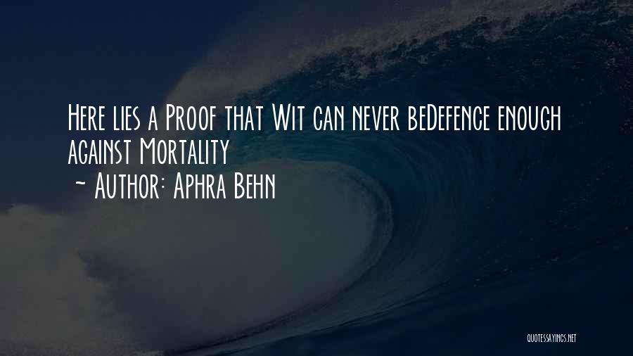 Aphra Behn Quotes 584693