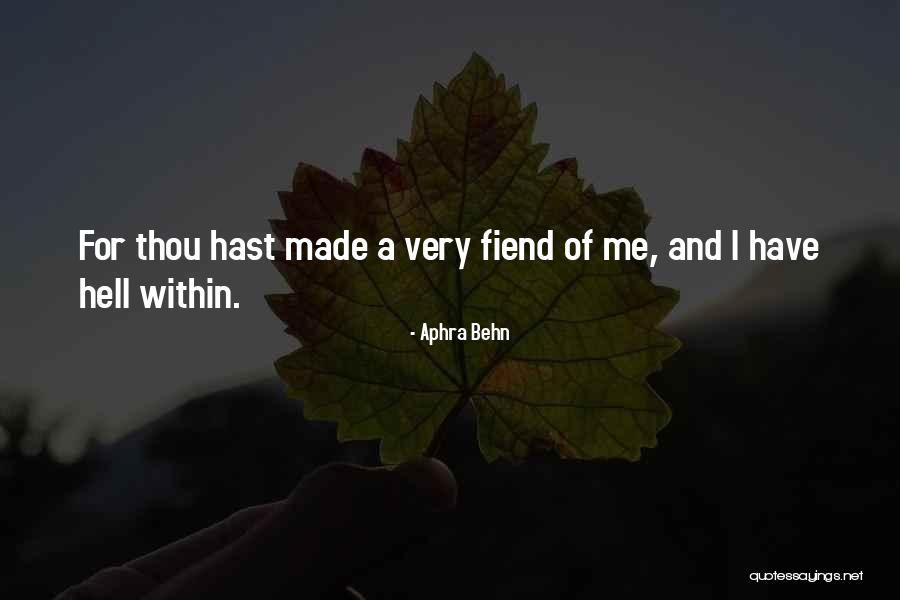 Aphra Quotes By Aphra Behn