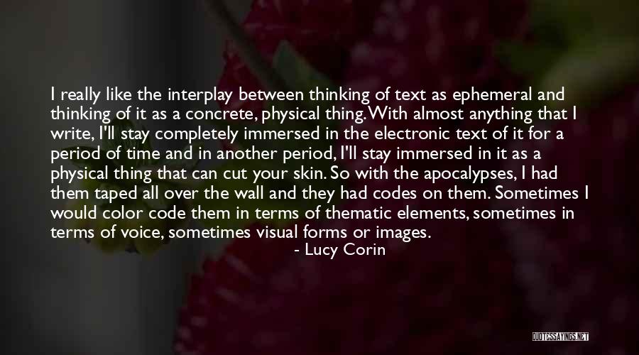 Apocalypses 5 Quotes By Lucy Corin Apocalypses 5 Quotes By Lucy Corin
